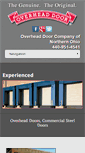 Mobile Screenshot of overheaddoornorthernohio.com